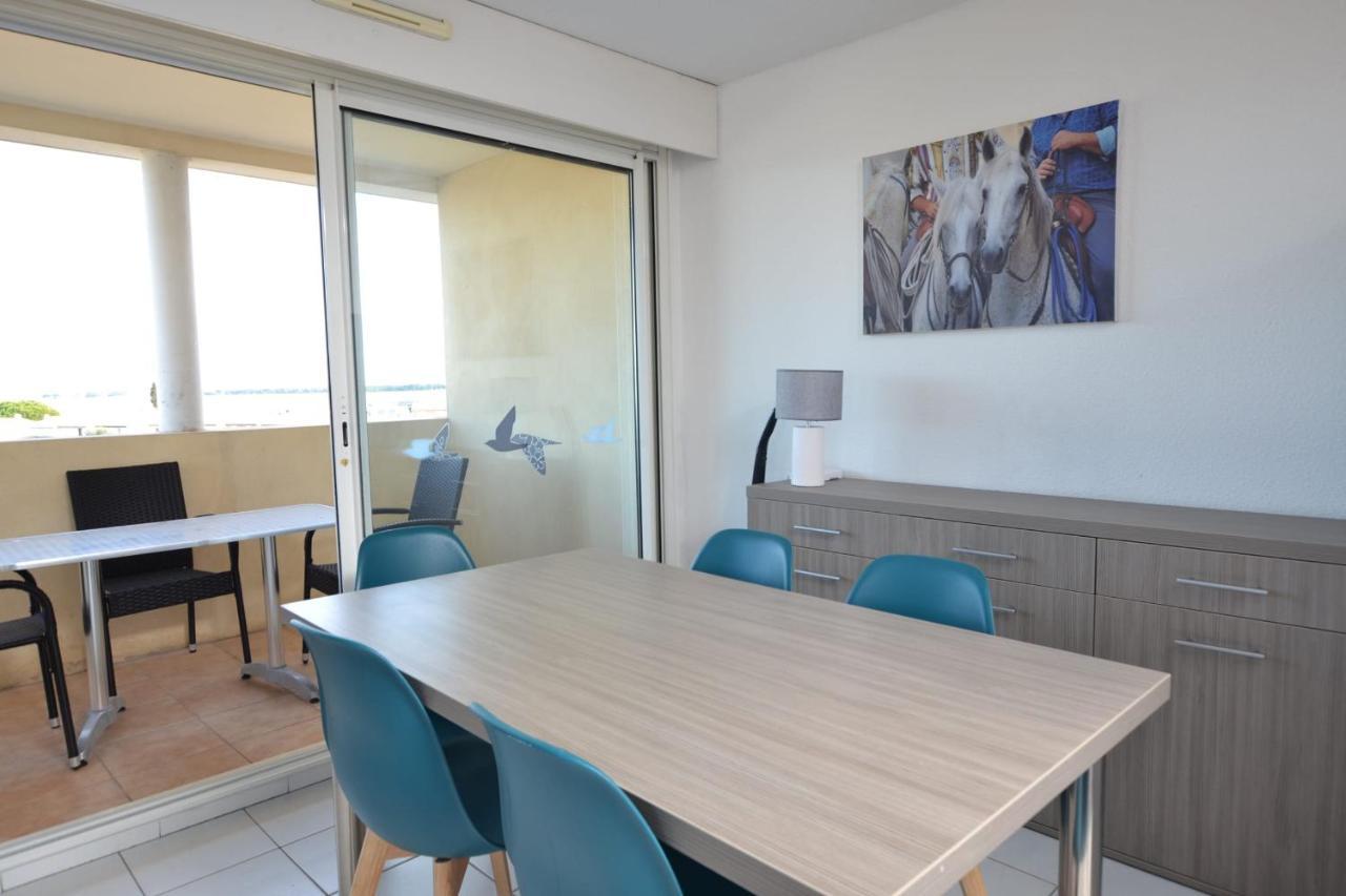 Appartement Grand T3 6 couchages AVEC PISCINE vue SALINS à Le Grau-du-Roi Extérieur photo